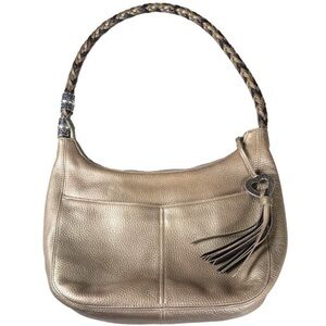 Brighton gold Barbados hobo bag